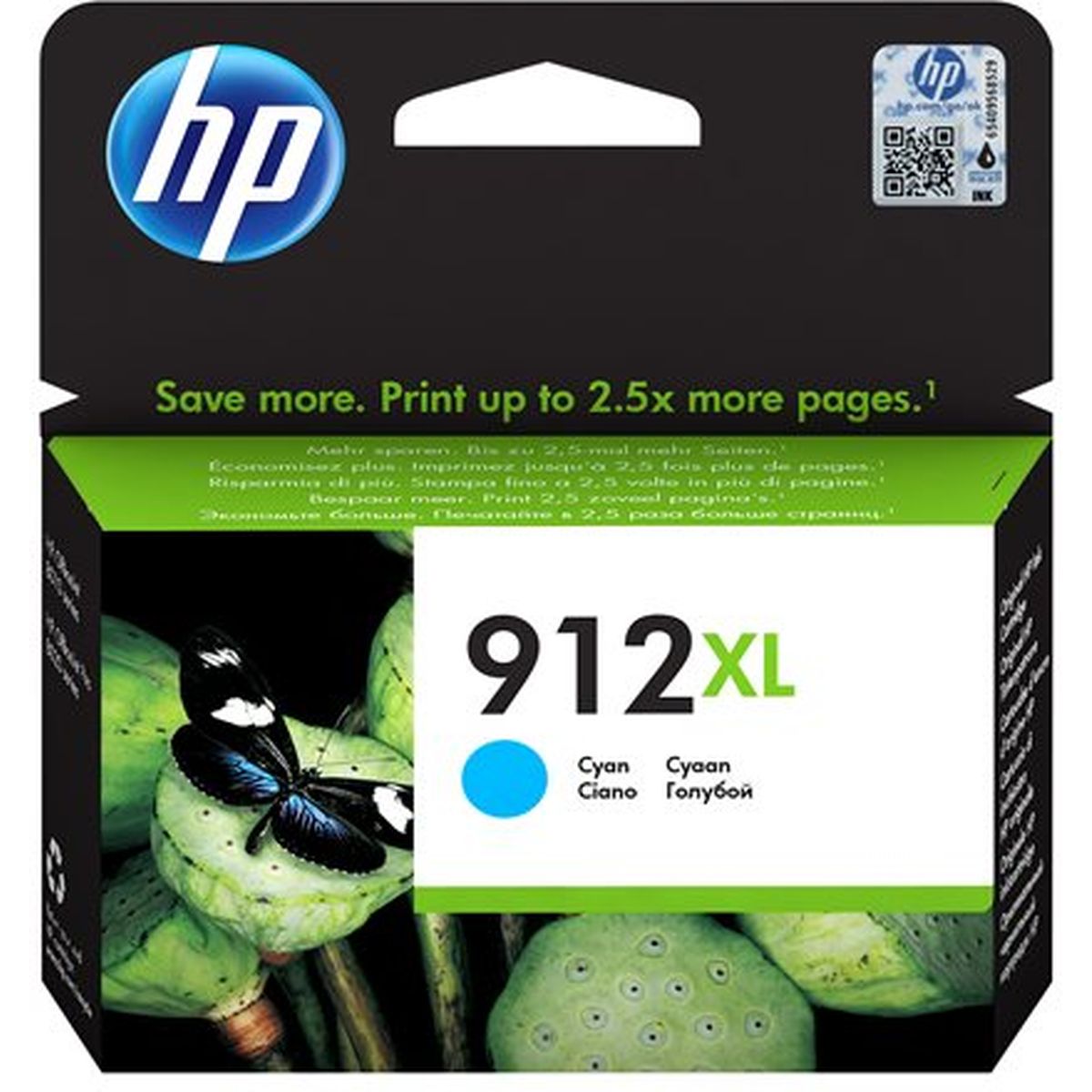 HP 912XL High Yield Cyan Ink