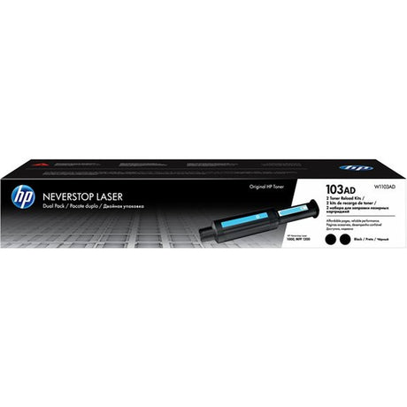 HP 103AD Toner Reload Kit 2-pack