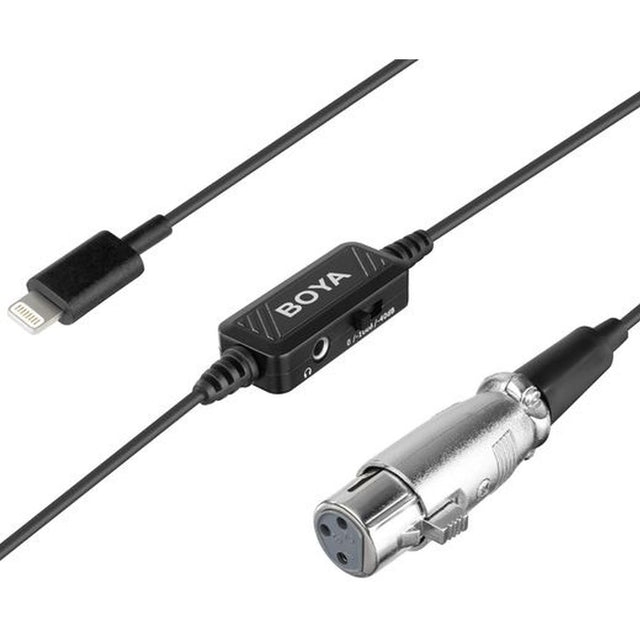 Boya XLR To Lightning Adapter BY-BCA7