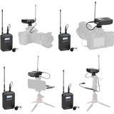 Boya Uhf Duo Lavalier Microphone Wireless BY-WM6S