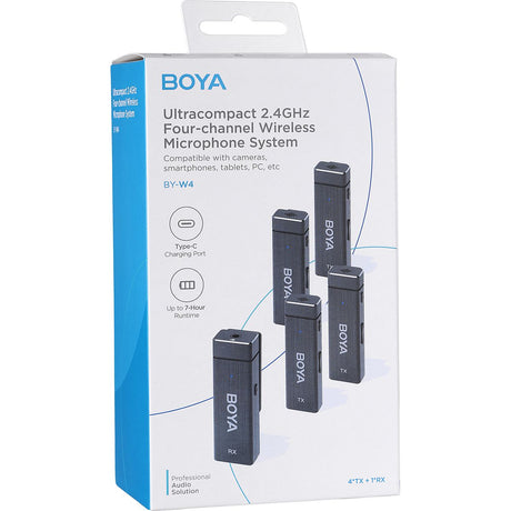 Boya Wireless Microphone BY-W4 For Smartphone - image 4 of 5
