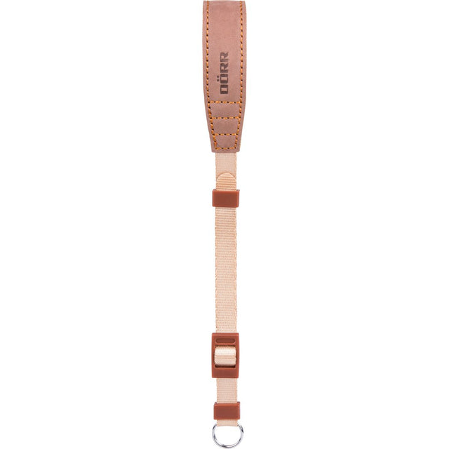 Dörr Camera Wrist Strap Root Leather Light Brown 25x2cm
