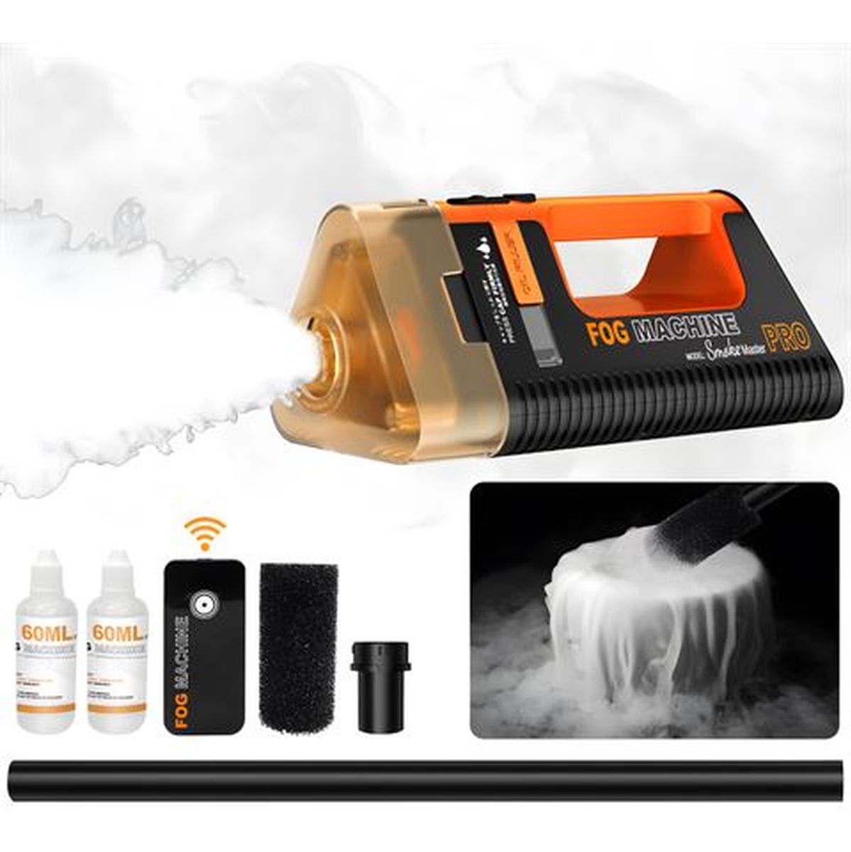 Lensgo Smoke Master Pro Smoke Machine - image 2 of 5