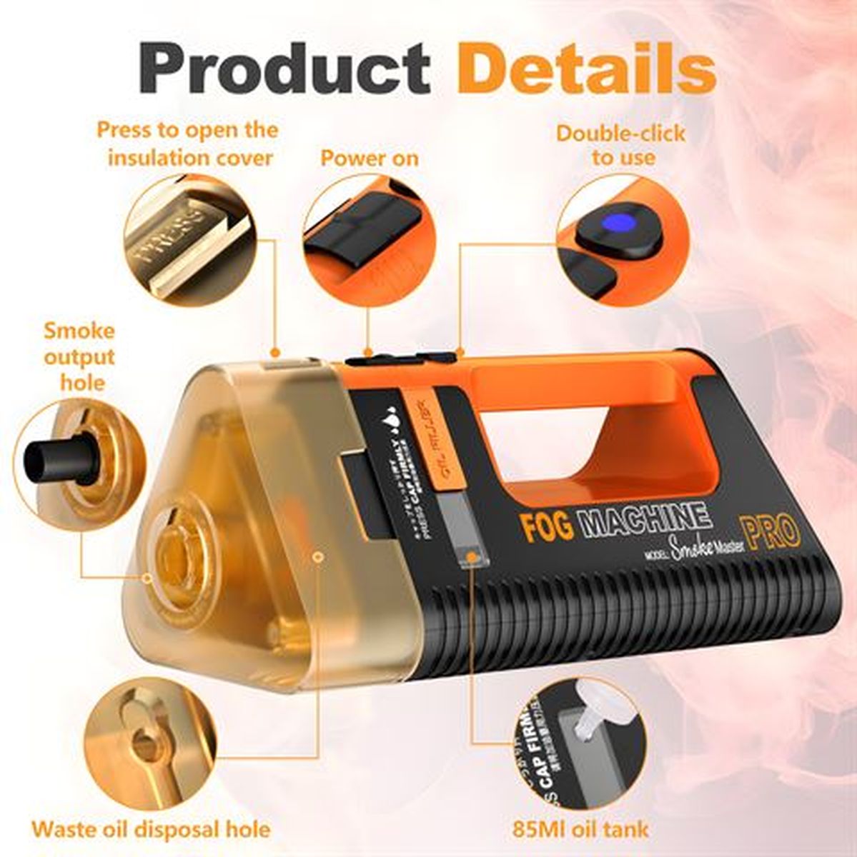 Lensgo Smoke Master Pro Smoke Machine - image 3 of 5