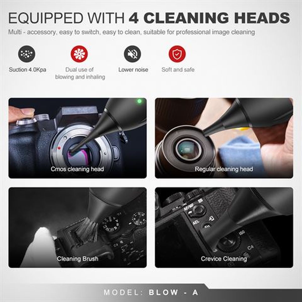 Lensgo Electric Air Blower Black - image 4 of 5