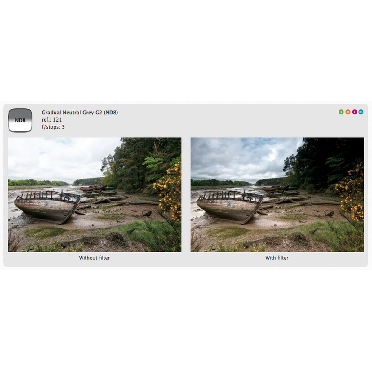 Cokin Filter Z121 Neutral Grey G2 (ND)8 (0.9)