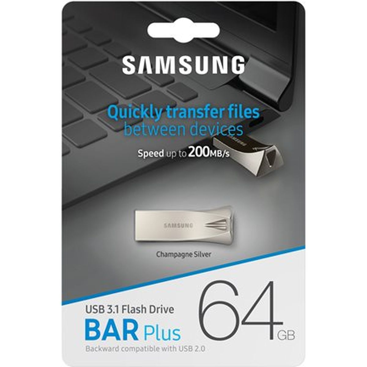 Samsung Bar Plus 64GB Champagne Silver - image 4 of 5