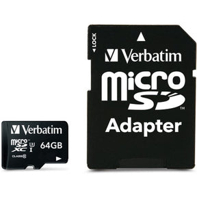 Verbatim Pro 600X MicroSDHC Memory Card 64GB
