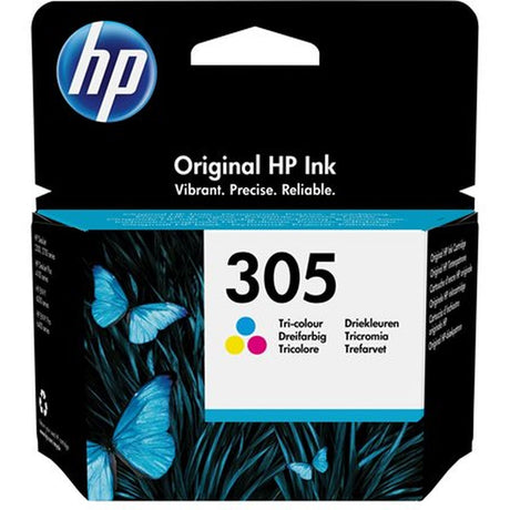 HP 305 Tri-Colour Original Ink Cartridge