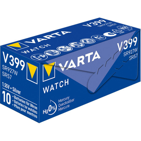 Varta Watch V399 Silver Blister 1 (10 Blisters Per Box) - image 2 of 4