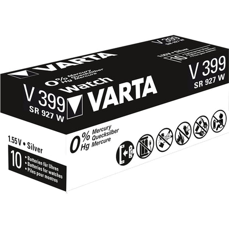 Varta Watch V399 Silver Blister 1 (10 Blisters Per Box) - image 4 of 4