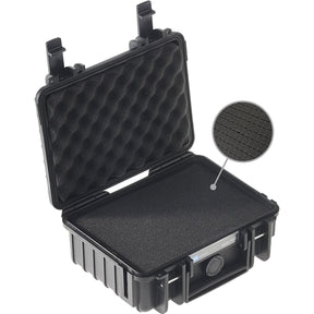 B&W Outdoor.cases Type 500 Black / Plukschuim
