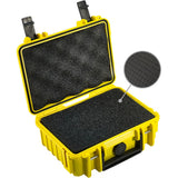 B&W Outdoor.cases Type 500 Yellow / Plukschuim
