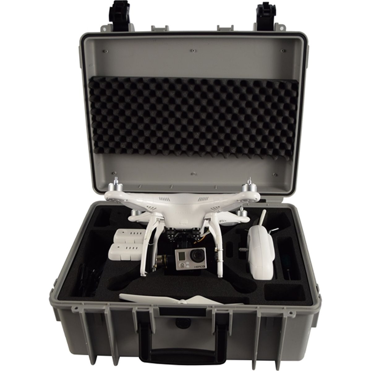 B&W Outdoor.cases Copter.case Grey / Hardfoam DJI Phantom 2 - image 2 of 2