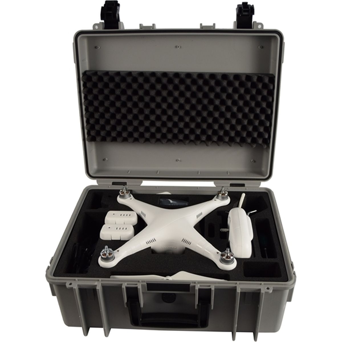 B&W Outdoor.cases Copter Grey Wheels F/Oam DJI Phantom 2 - image 2 of 2