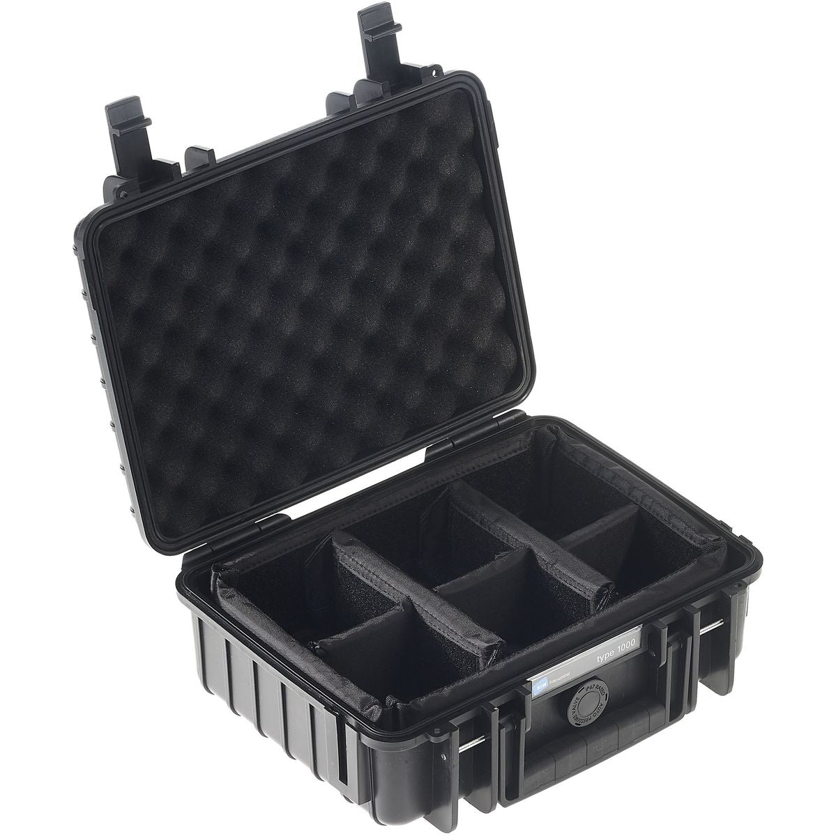 B&W Outdoor.cases Type 1000 Black / Divider