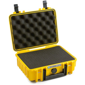 B&W Outdoor.cases Type 1000 Yellow / Plukschuim