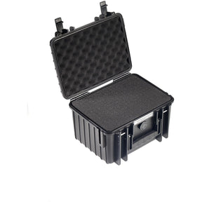 B&W Outdoor.cases Type 2000 Black / Plukschuim