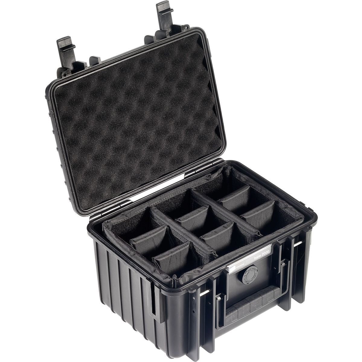 B&W Outdoor.cases Type 2000 Black / Divider