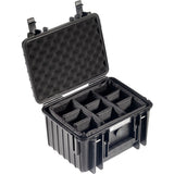 B&W Outdoor.cases Type 2000 Black / Divider
