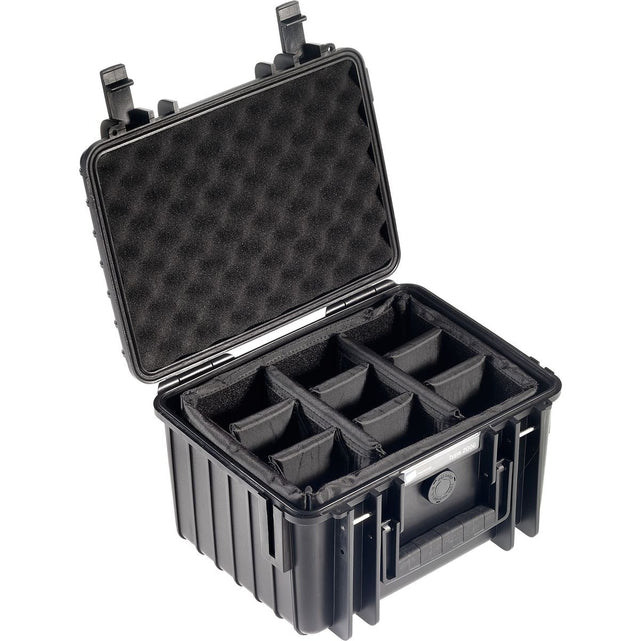 B&W Outdoor.cases Type 2000 Black / Divider