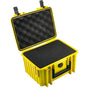B&W Outdoor.cases Type 2000 Yellow / Plukschuim
