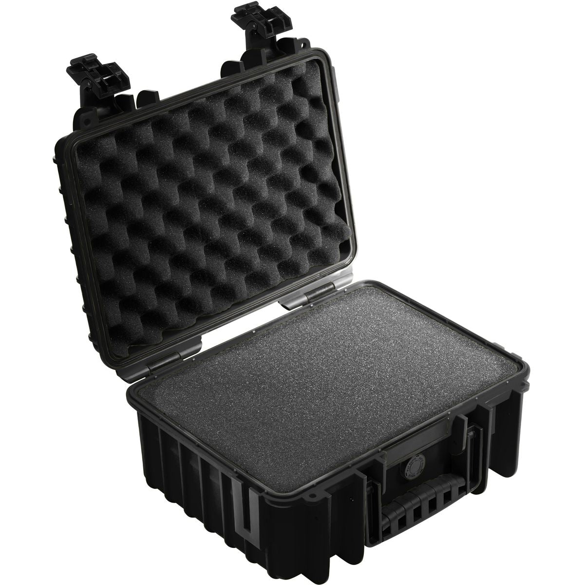 B&W Outdoor.cases Type 3000 Black / Plukschuim