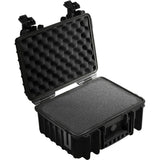 B&W Outdoor.cases Type 3000 Black / Plukschuim