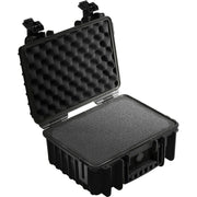 B&W Outdoor.cases Type 3000 Black / Plukschuim