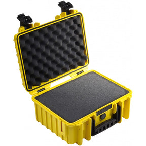 B&W Outdoor.cases Type 3000 Yellow / Plukschuim