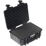 B&W Outdoor.cases Type 4000 Black / Plukschuim