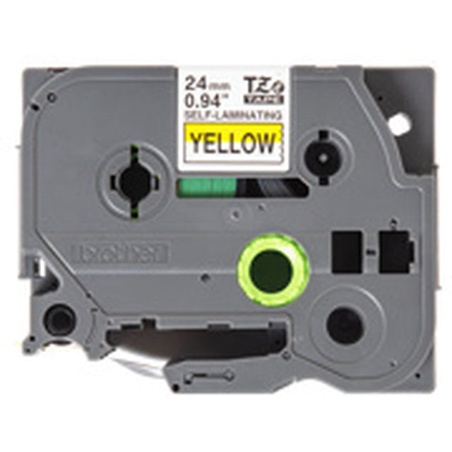 Brother TZESL651 Tape Black On Yellow 2