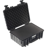 B&W Outdoor.cases Type 5000 Black / Plukschuim