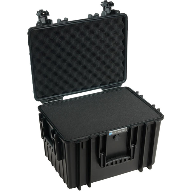 B&W Outdoor.cases Type 5500 Black / Plukschuim