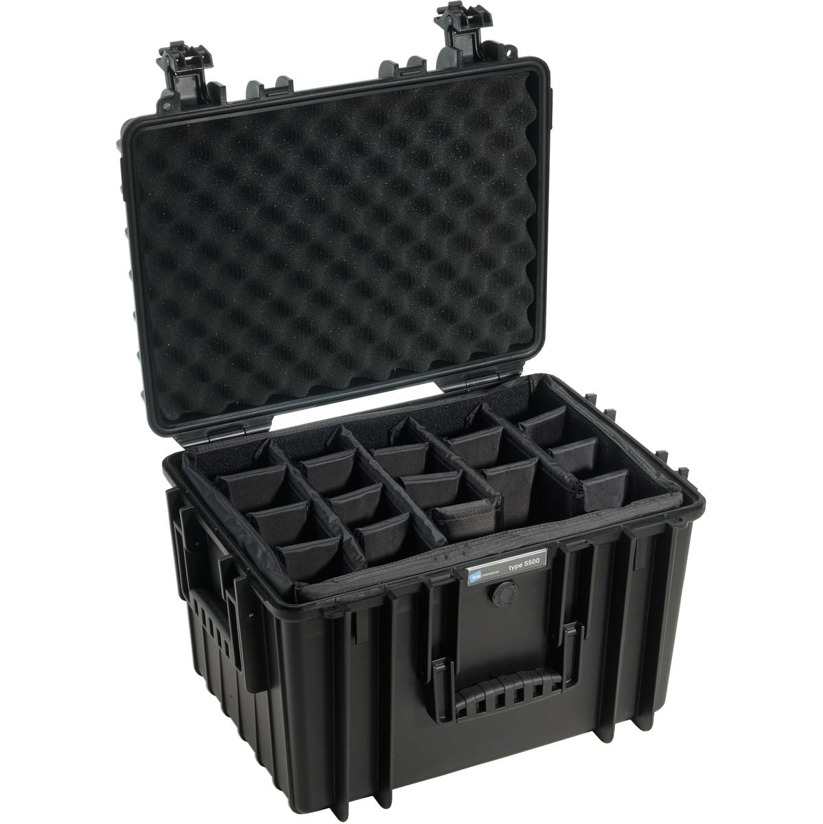 B&W Outdoor.cases Type 5500 Black / Divider