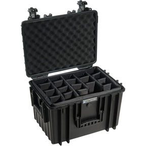 B&W Outdoor.cases Type 5500 Black / Divider