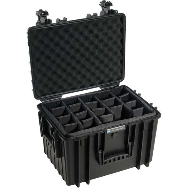 B&W Outdoor.cases Type 5500 Black / Divider