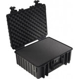 B&W Outdoor.cases Type 6000 Black / Plukschuim