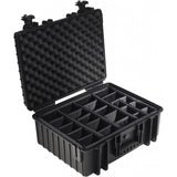 B&W Outdoor.cases Type 6000 Black / Divider