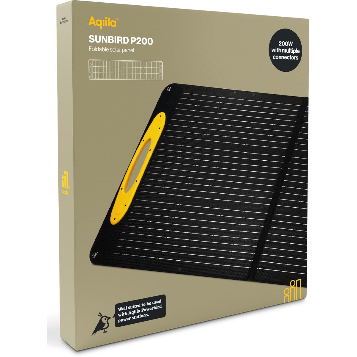 Aqiila Sunbird P200 200W Solar Panel - image 4 of 5