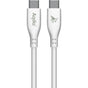 Aqiila Silicon USB-C/USB-C 2.0 60W 1m Charging Cable