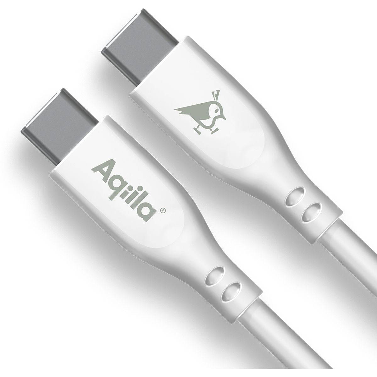 Aqiila Silicon USB-C/USB-C 2.0 60W 1m Charging Cable - image 2 of 5