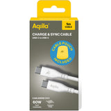 Aqiila Silicon USB-C/USB-C 2.0 60W 1m Charging Cable - image 4 of 5