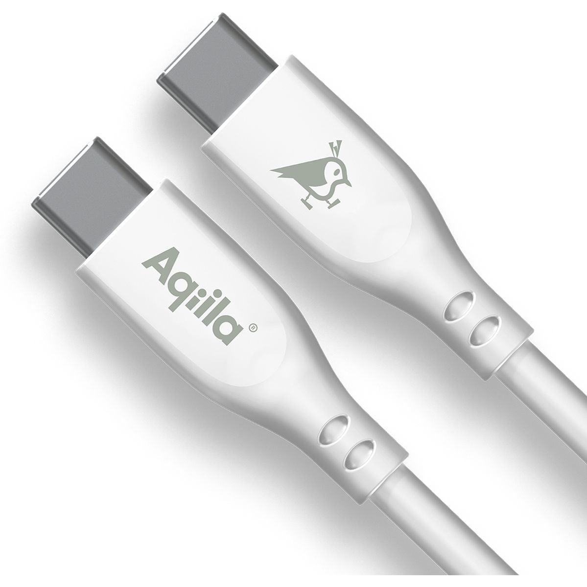 Aqiila Silicon USB-C/USB-C 2.0 60W 2m Charging Cable - image 2 of 5