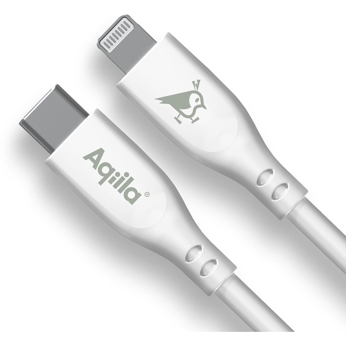 Aqiila Silicon USB-C/Lightni 2.0 60W 2m Charging Cable - image 2 of 5