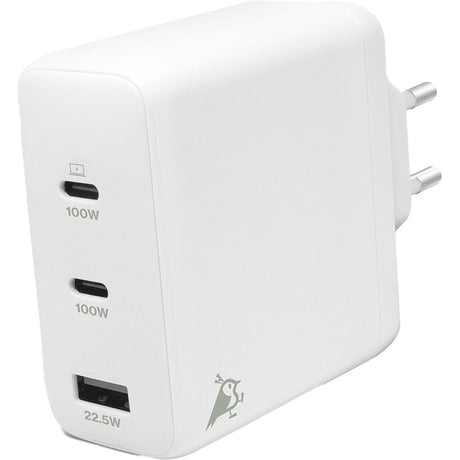 Aqiila Chargebird W4 120W 2XUSB-C/USB-A Wallcharger