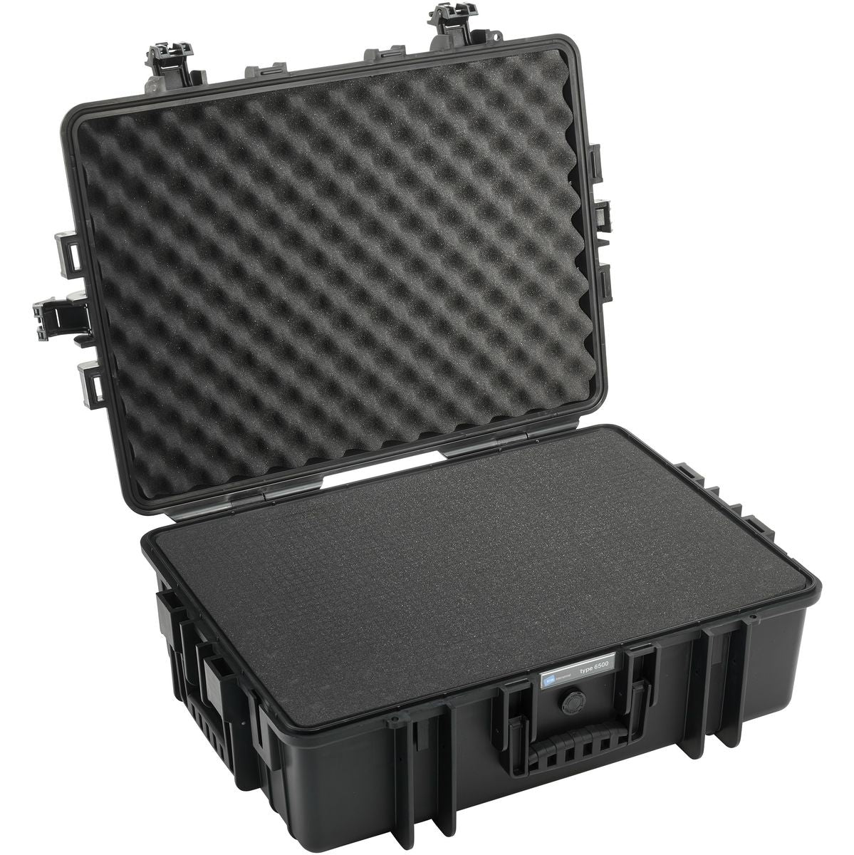 B&W Outdoor.cases Type 6500 Black / Plukschuim