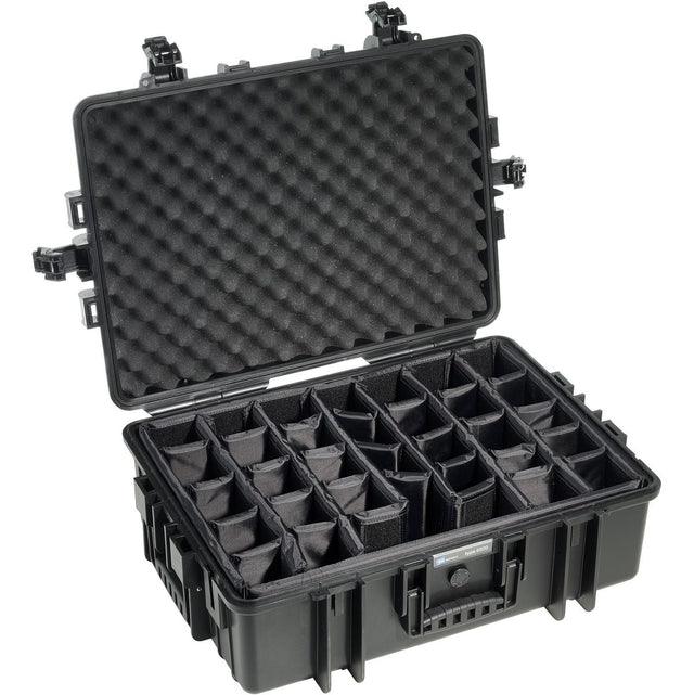 B&W Outdoor.cases Type 6500 Black / Divider
