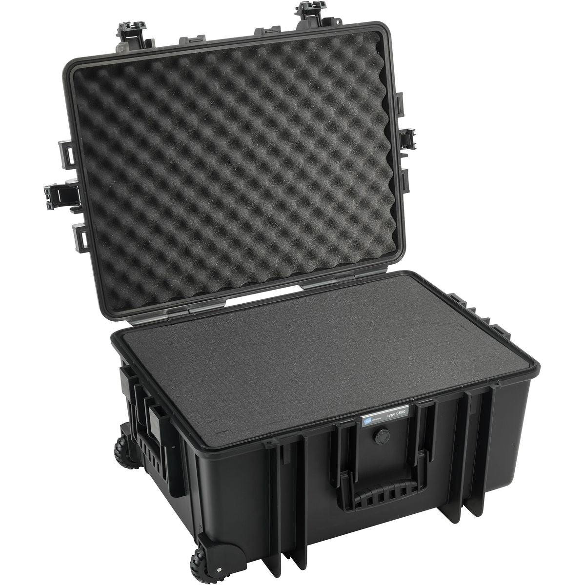 B&W Outdoor.cases Type 6800 Black / Plukschuim