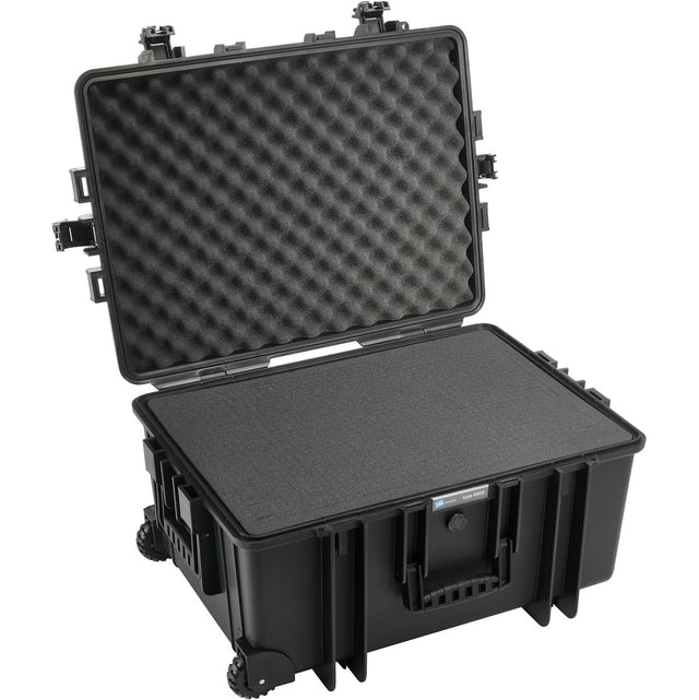 B&W Outdoor.cases Type 6800 Black / Plukschuim